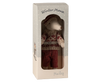 Winter Mouse with Ski Set - Mum Red