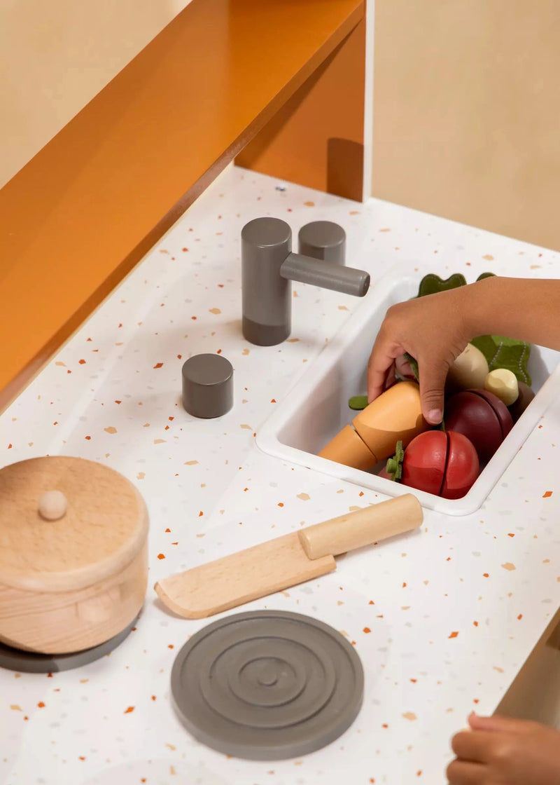 Wooden Play Kitchen