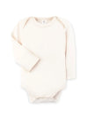 Organic Long Sleeve Bodysuit - Natural