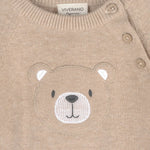 Teddy Bear Applique Raglan Pullover (Organic Cotton)