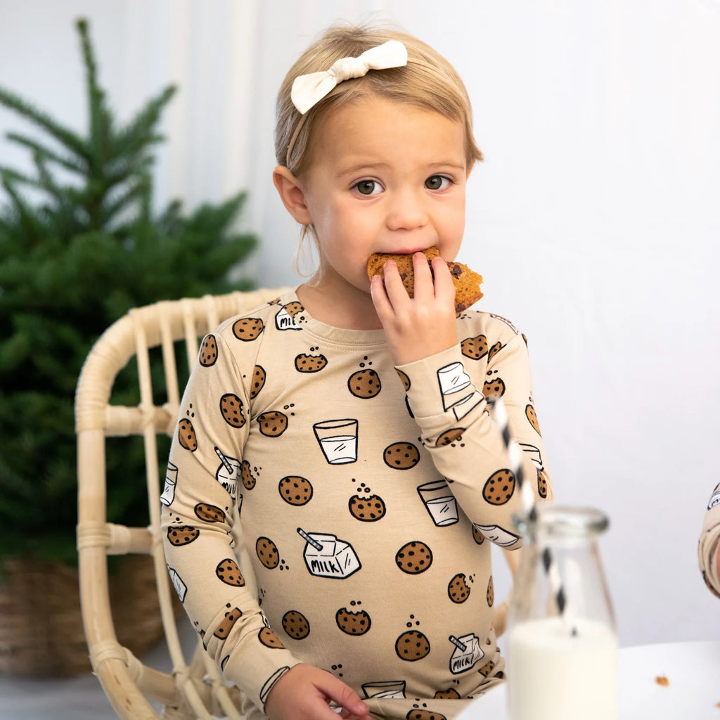 Two Piece Bamboo Set - Cookies & Milk