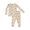 Firetrucks Two-Piece Set