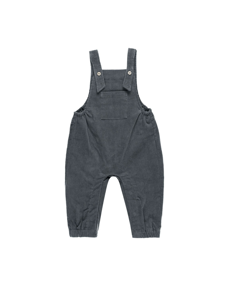 Corduroy Baby Overalls || Indigo