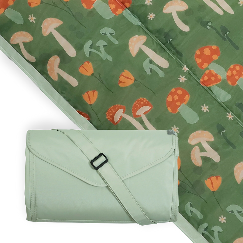 5x5 Outdoor Blanket - Woodland Mushroom