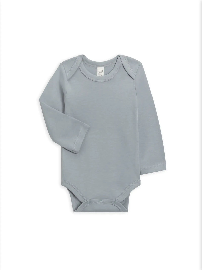 Organic Long Sleeve Bodysuit - Mist