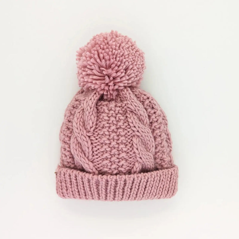 Rosie Pink Pom Pom Hat