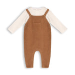 Chunky Sweater Knit Overall & Bodysuit (Organic)