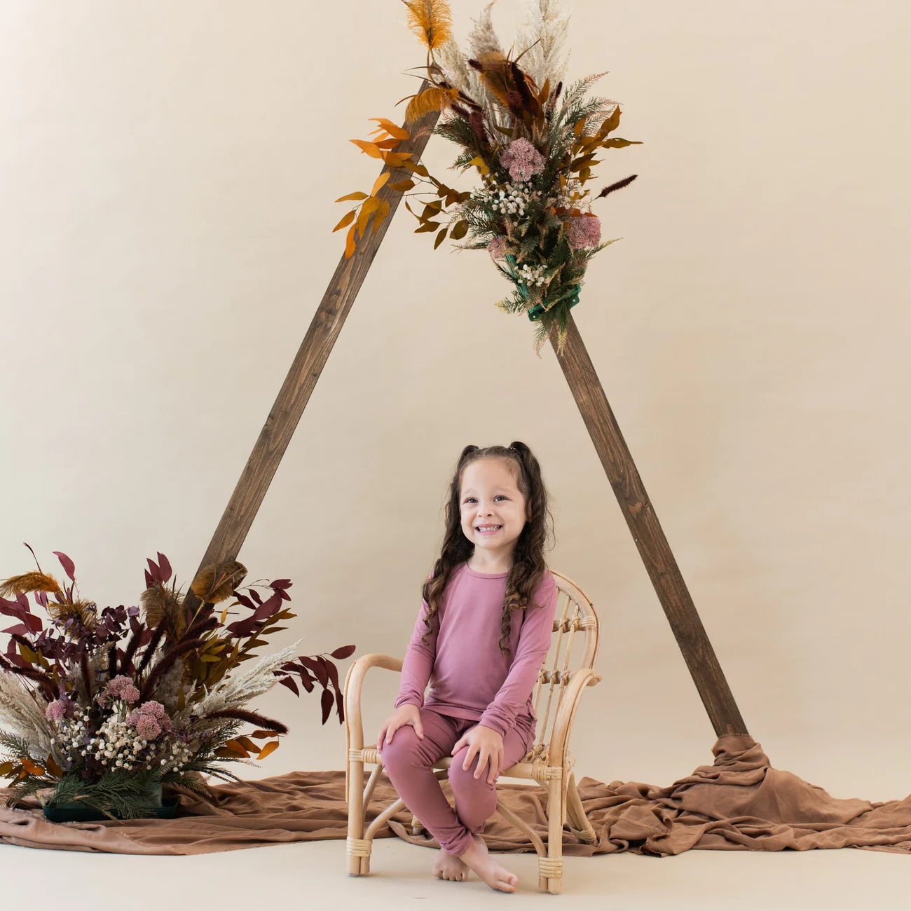 Kyte BABY Toddler Pajama Set in Rose – Blossom