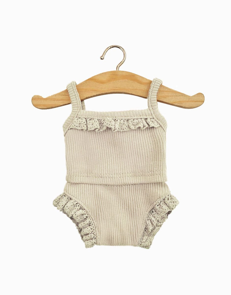 Doll Sleeveless Set - Cotton and Lace